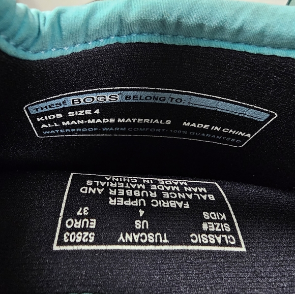 BOGS Girls Tuscany winter waterproof warm comfort winter boots - Picture 4 of 5